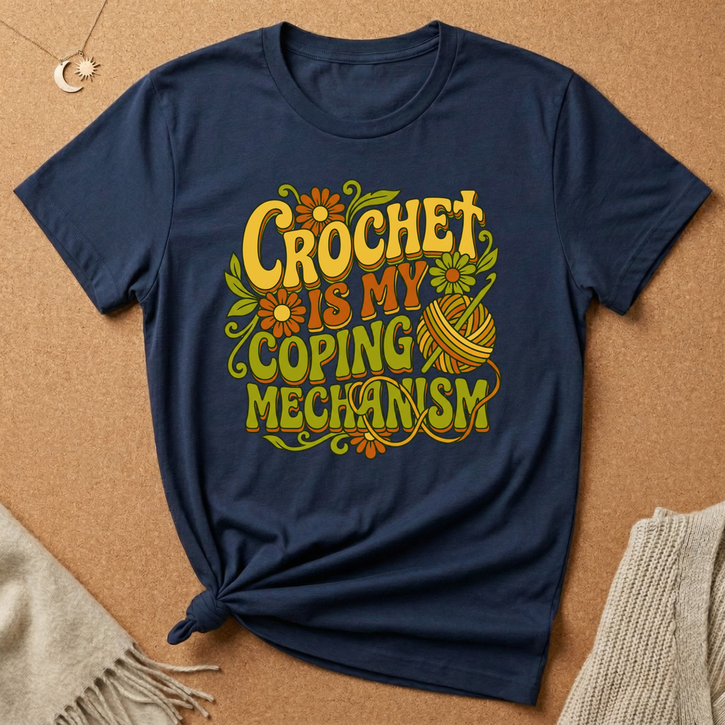 Crochet Is My Coping Mechanism Tee