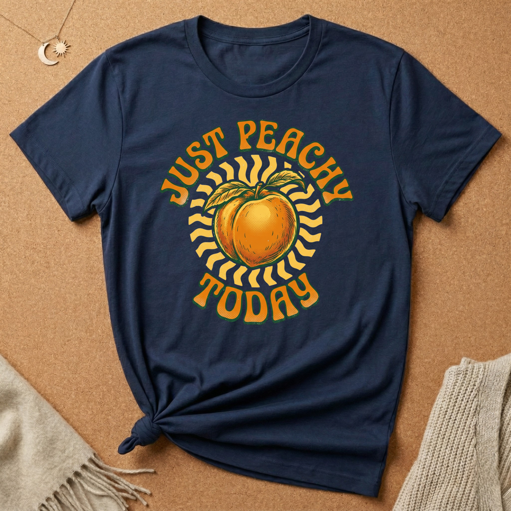 Just Peachy Today Tee