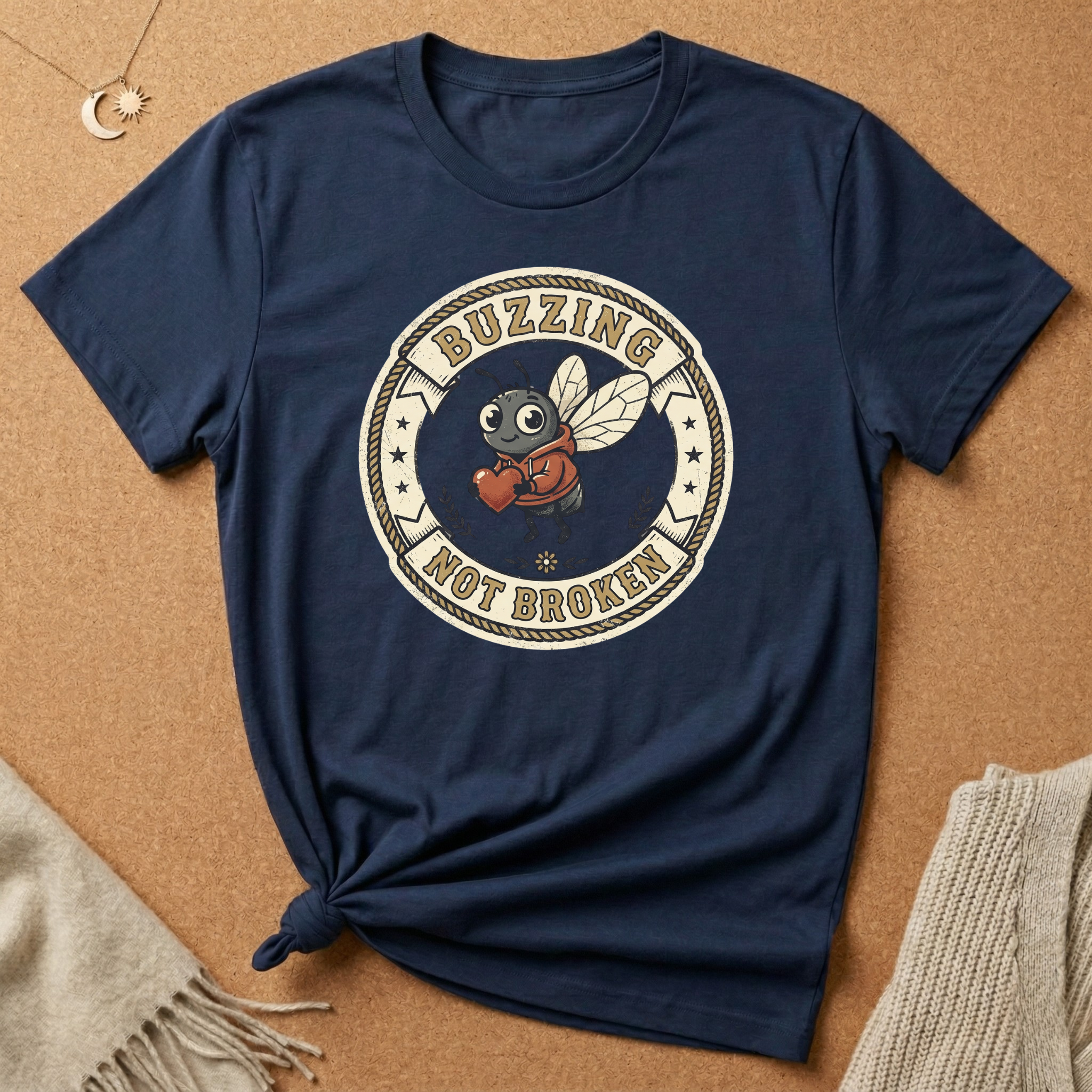 Buzzing Not Broken Tee