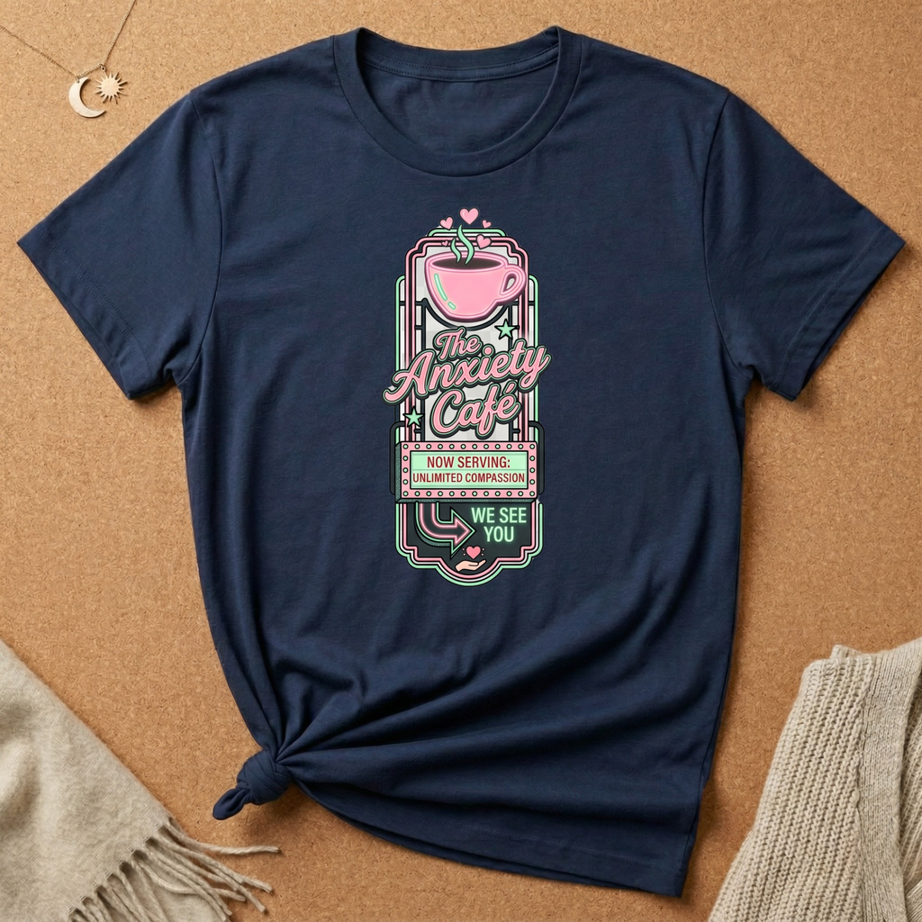 Compassion Anxiety Cafe Tee