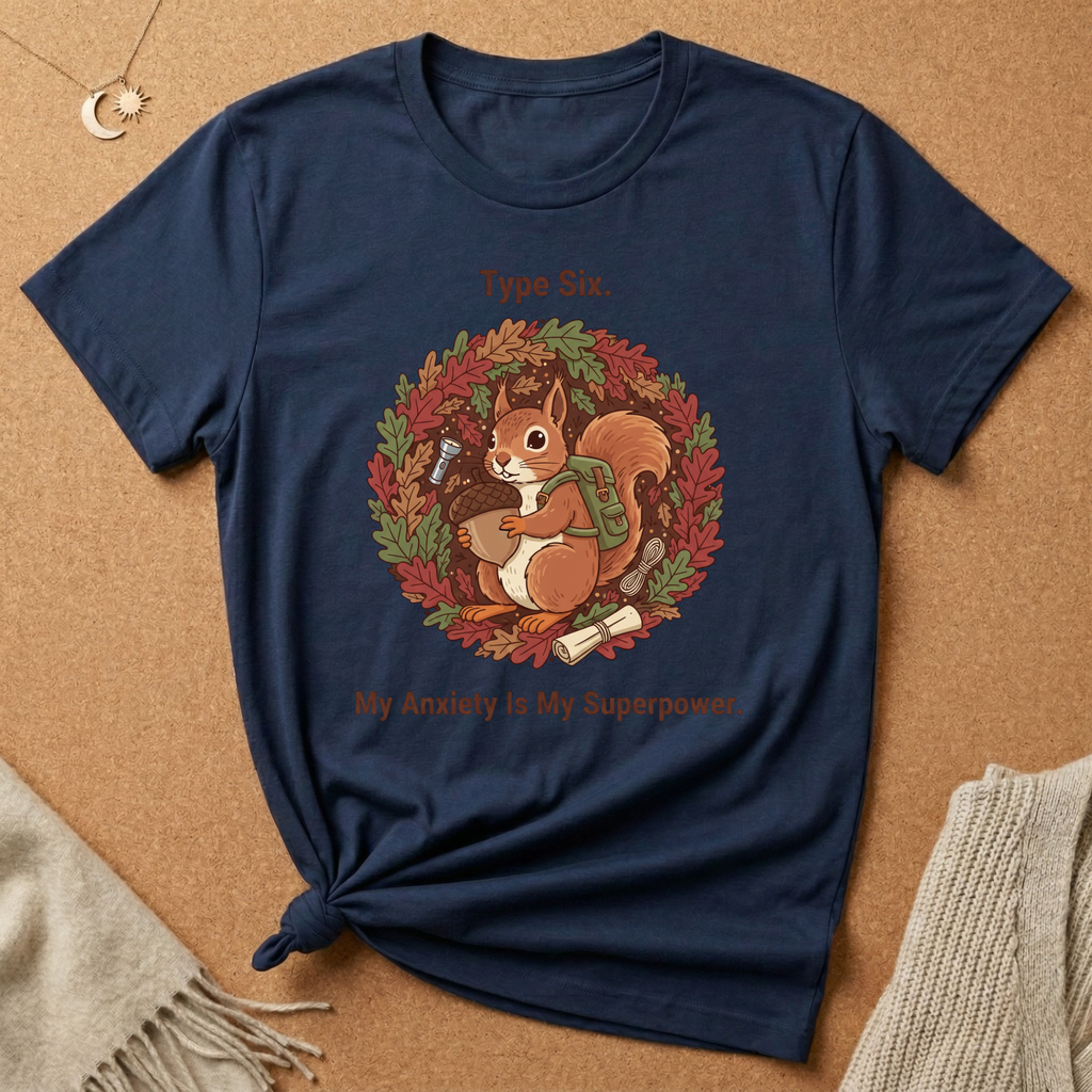 Type Six. My Anxiety Is My Superpower Tee