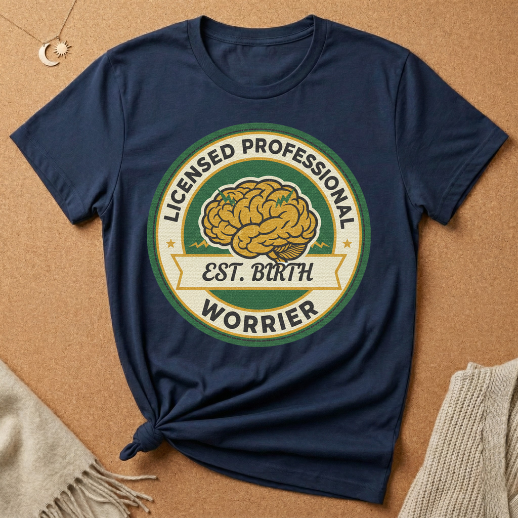 Licensed Professional Worrier Est. Birth Tee