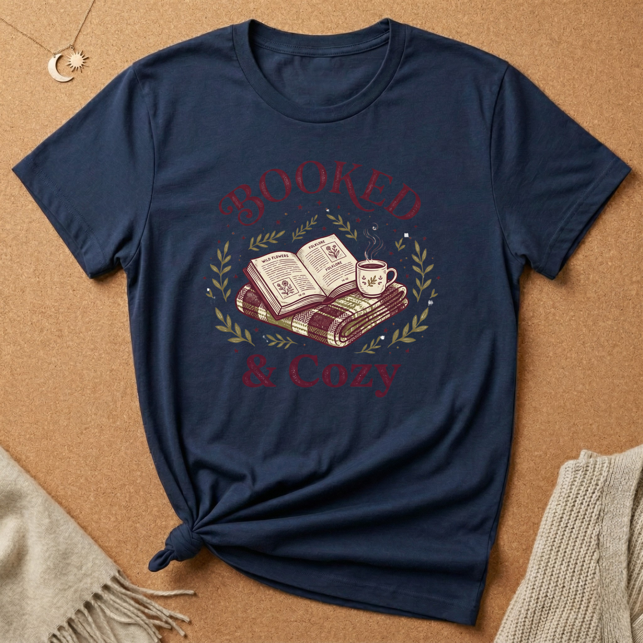 Booked and Cozy Tee