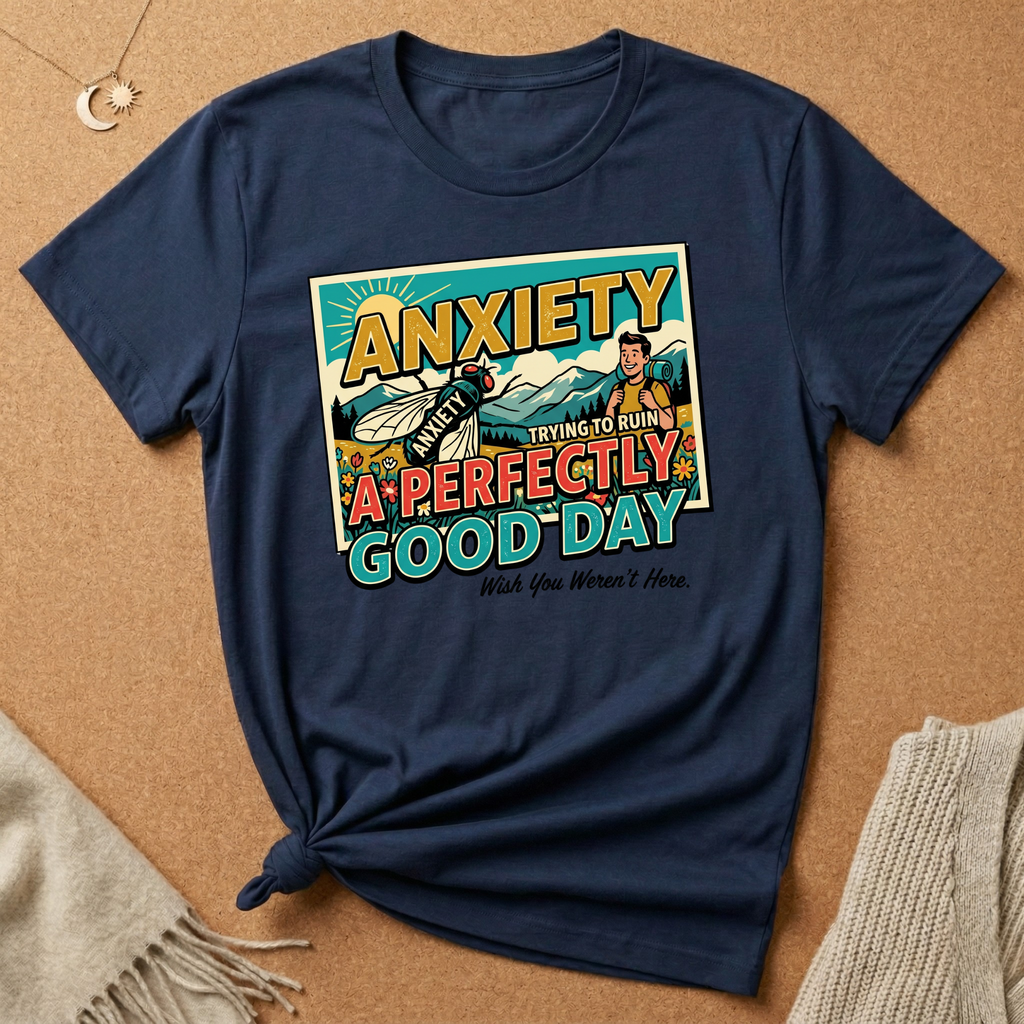 Anxiety Wish You Weren't Here Tee