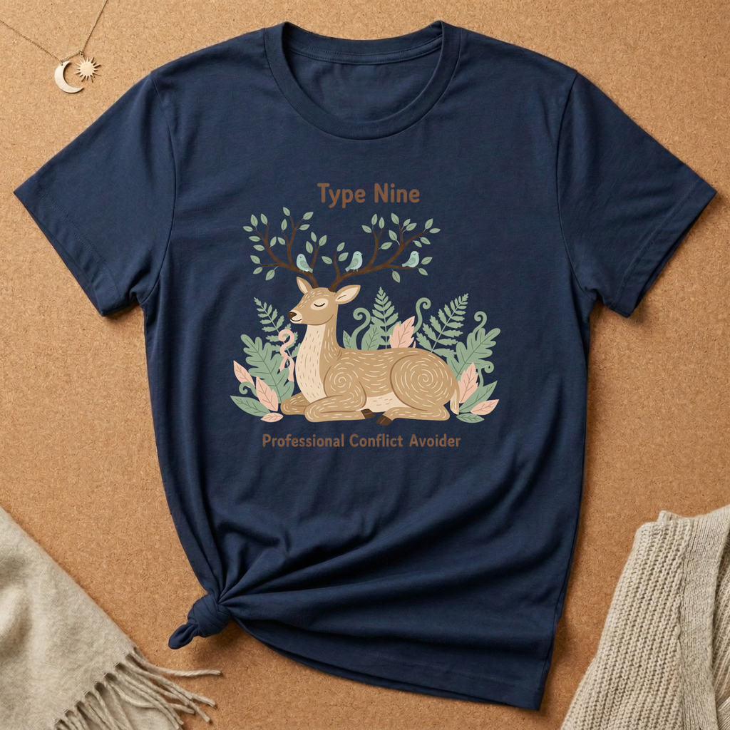 Type Nine. Professional Conflict Avoider Tee