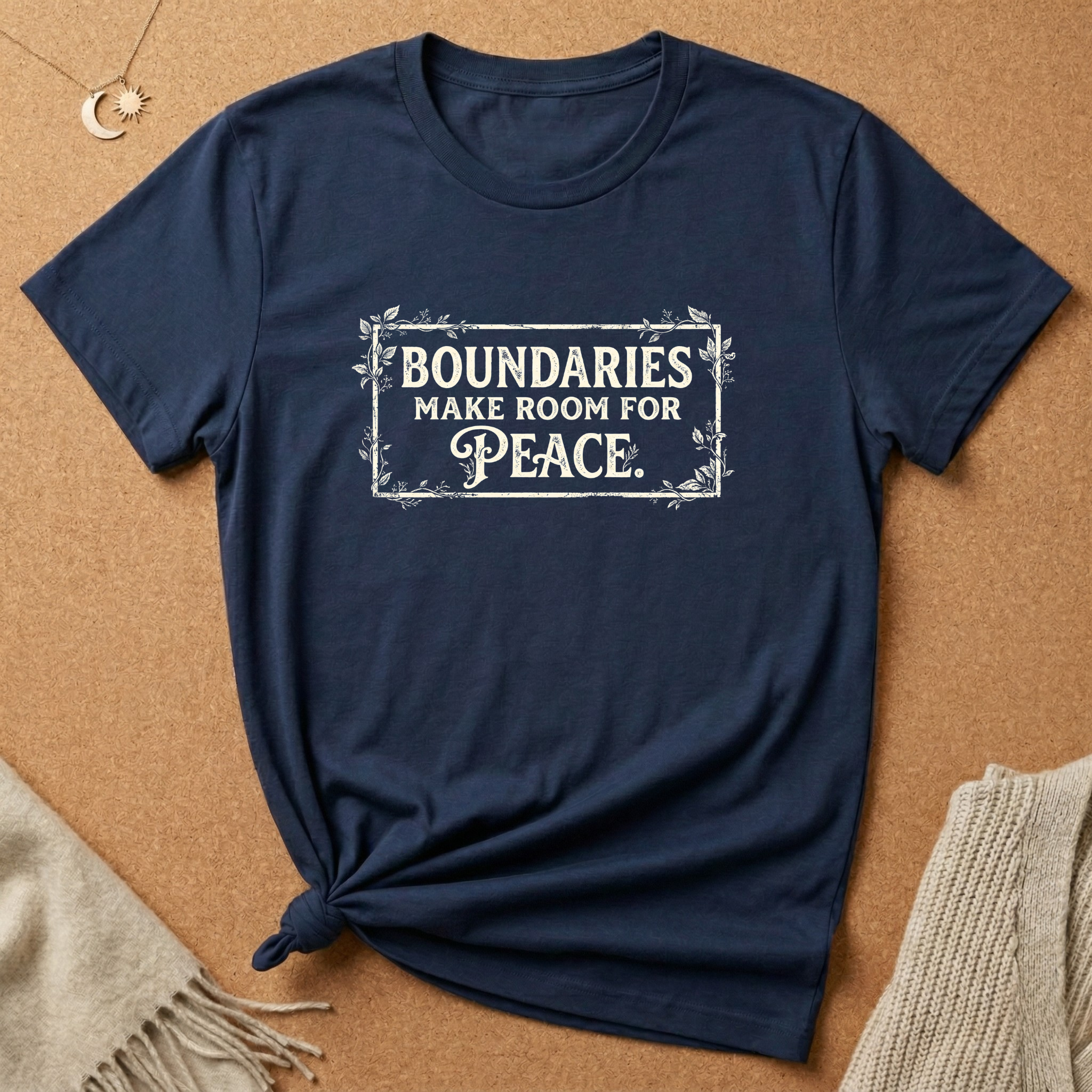 Boundaries Make Peace Tee
