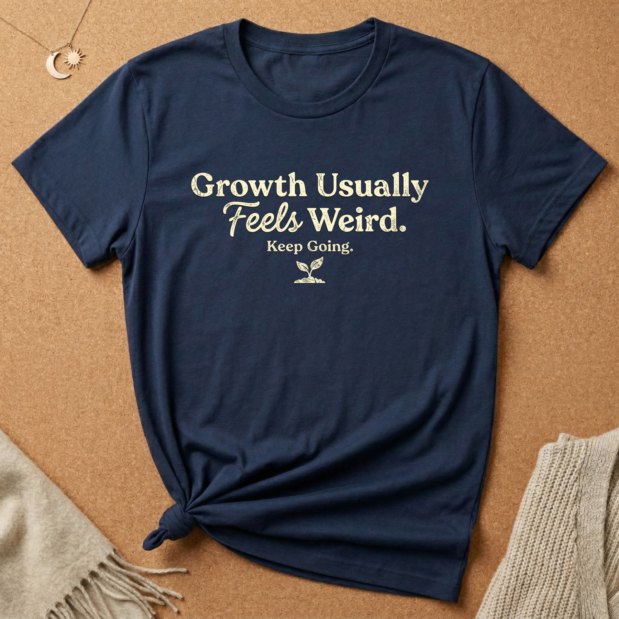 Growth Feels Weird Tee