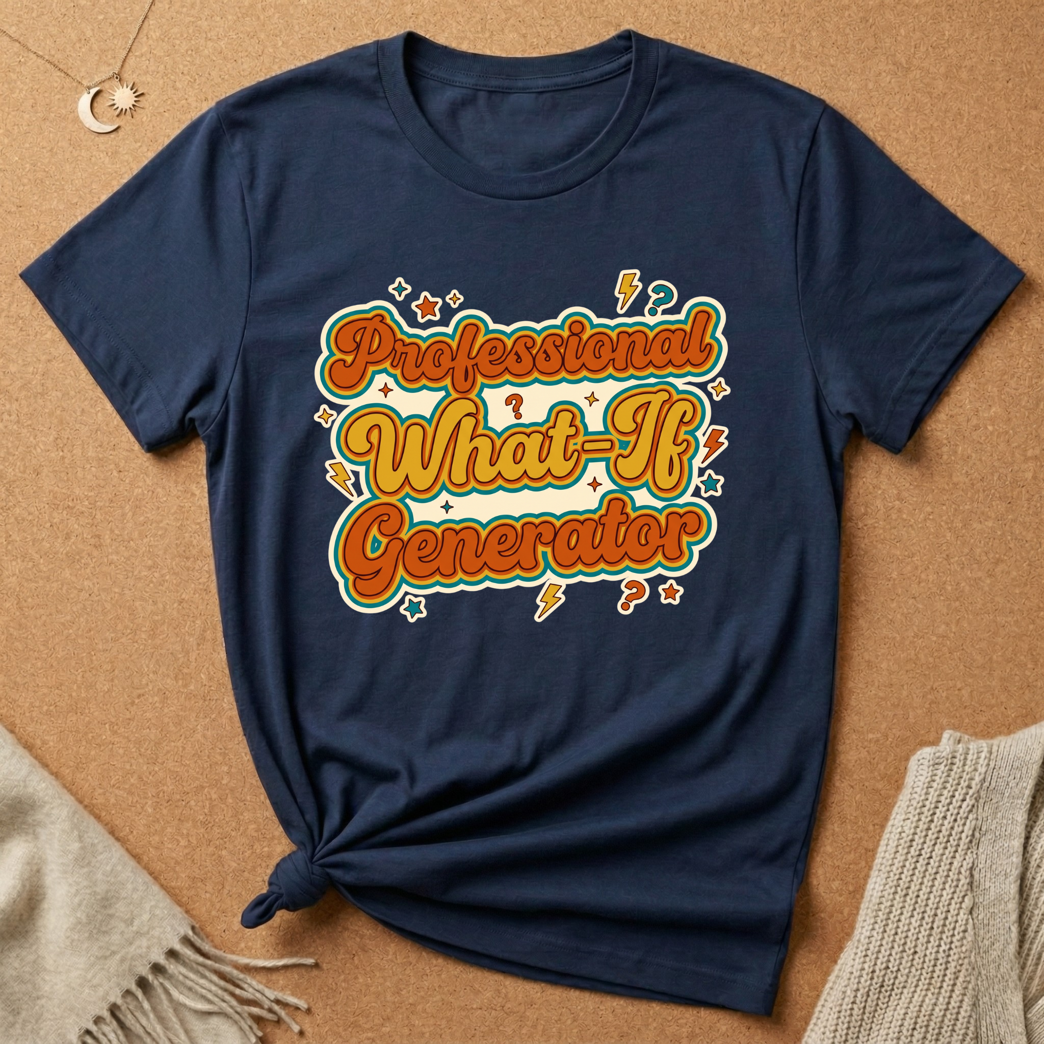 What If Generator Lightning Tee