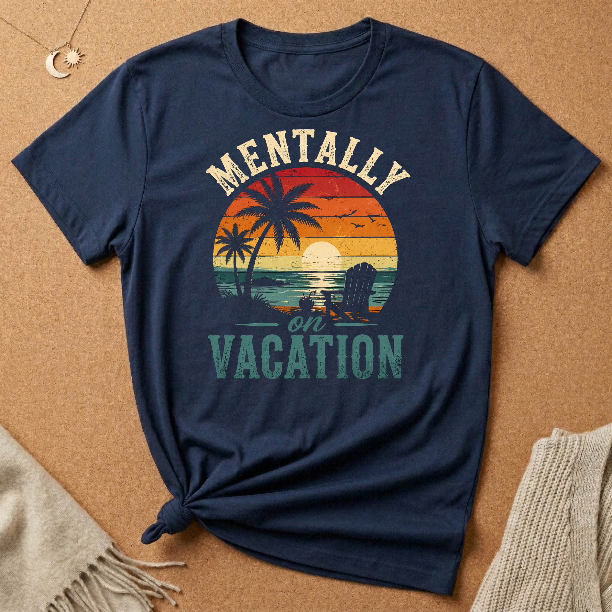 Mentally On Vacation Tee
