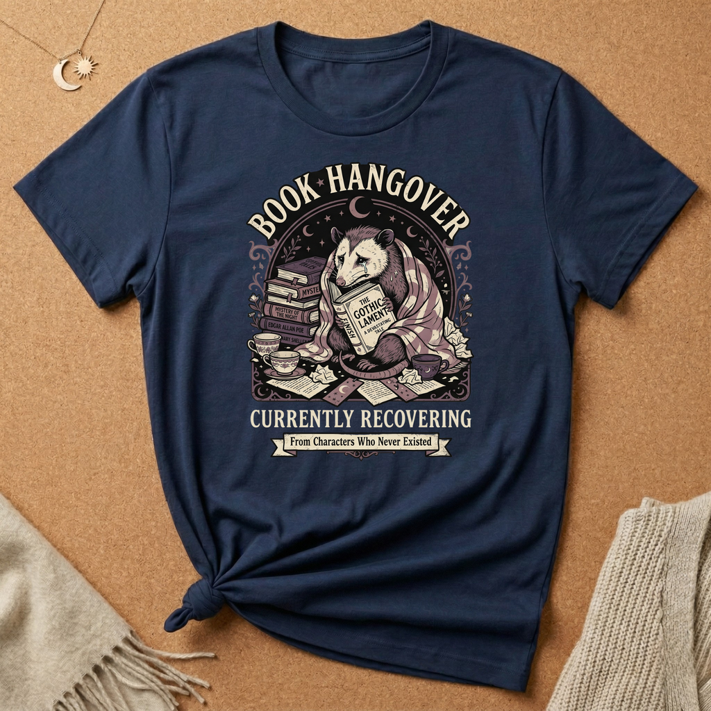Book Hangover Opossum Tee