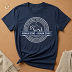 The Achiever Human Being Human Doing Tee