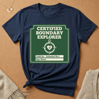 Certified Boundary Explorer with compass Tee