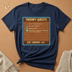 Old School Game Therapy Quests Tee