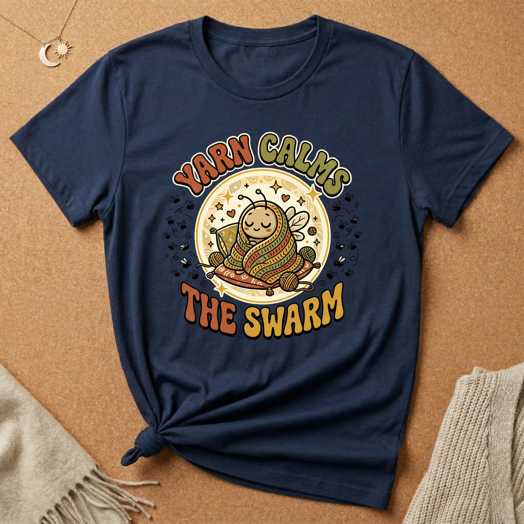 Yarn Calms the Swarm Tee