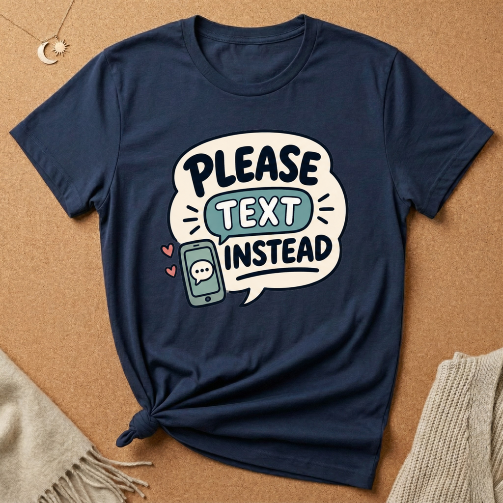 Please Text Tee