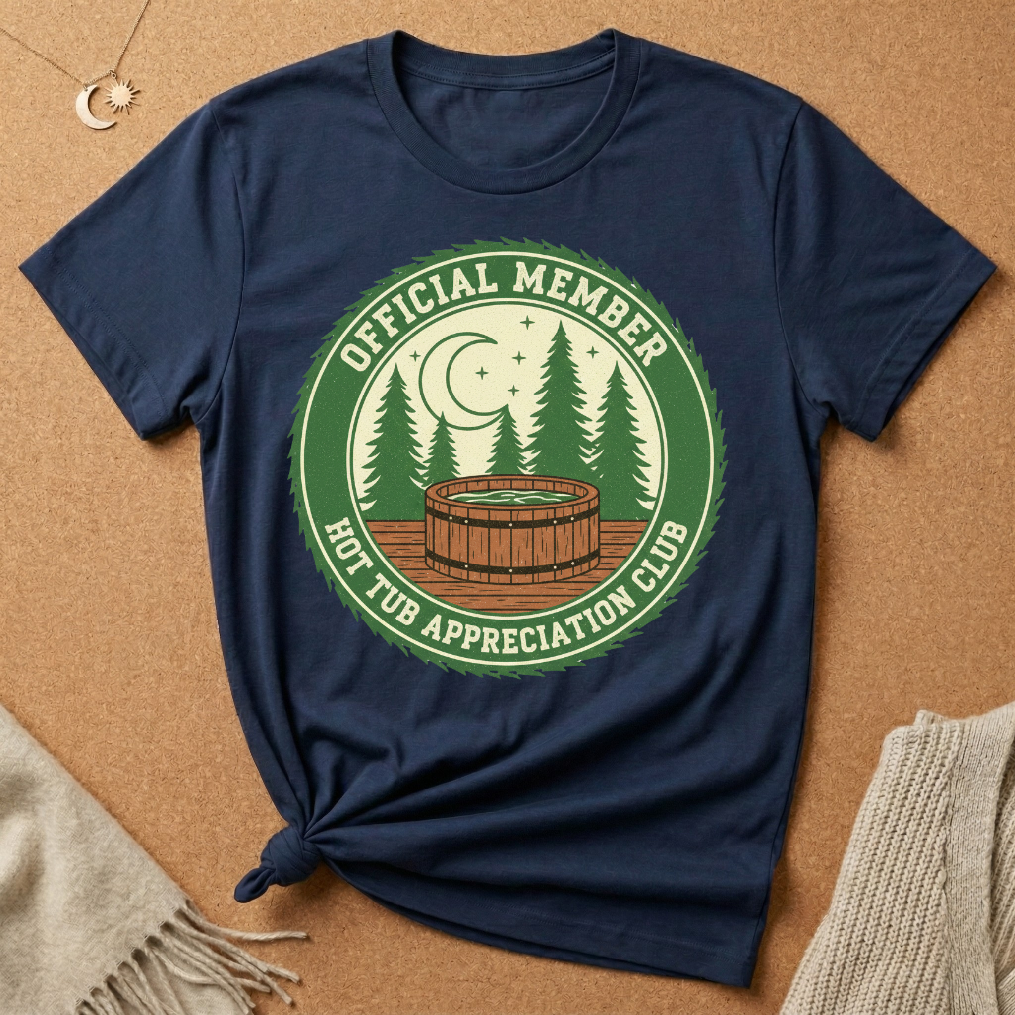 Official Member Hot Tub Appreciation Club Tee