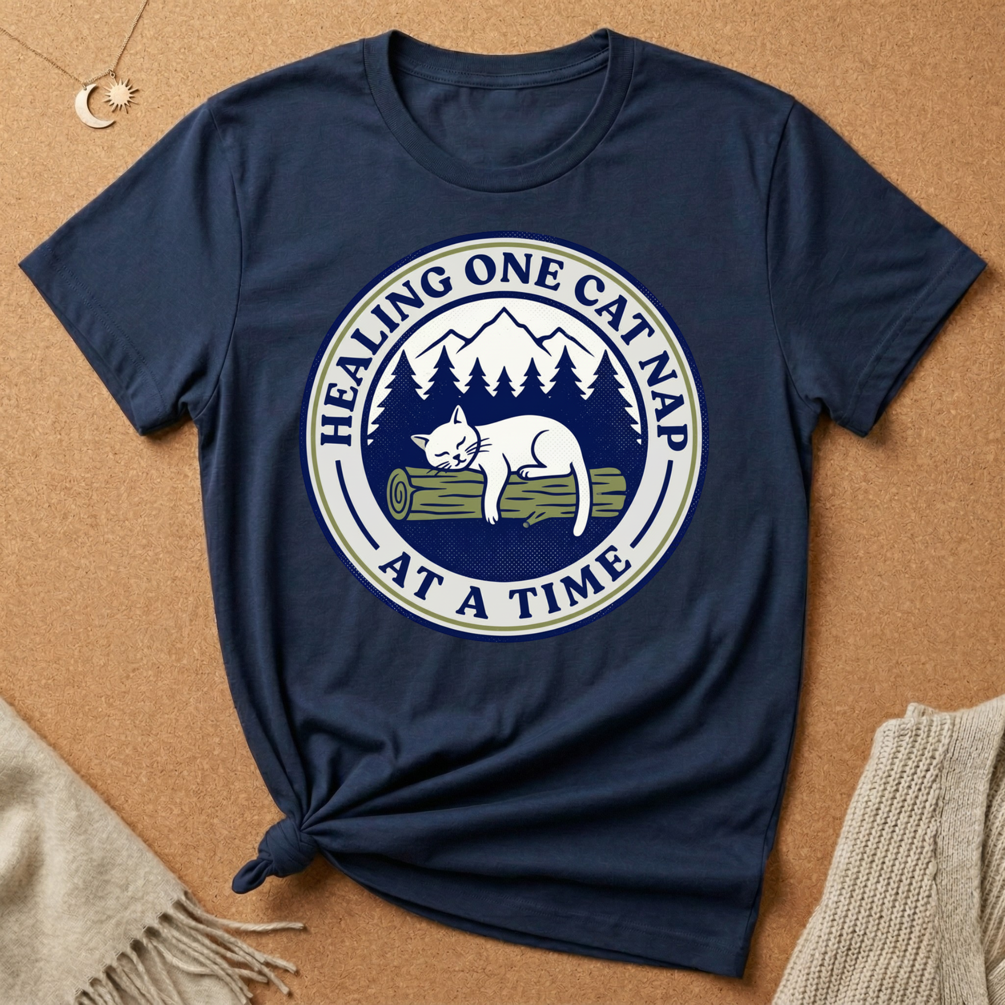 Healing One Cat Nap at a Time Tee