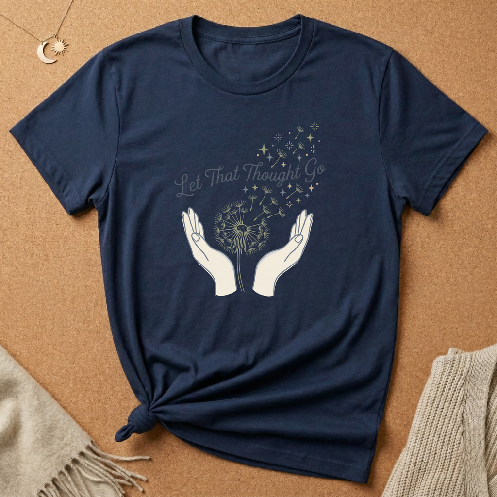Let That Thought Go Dandelion Tee