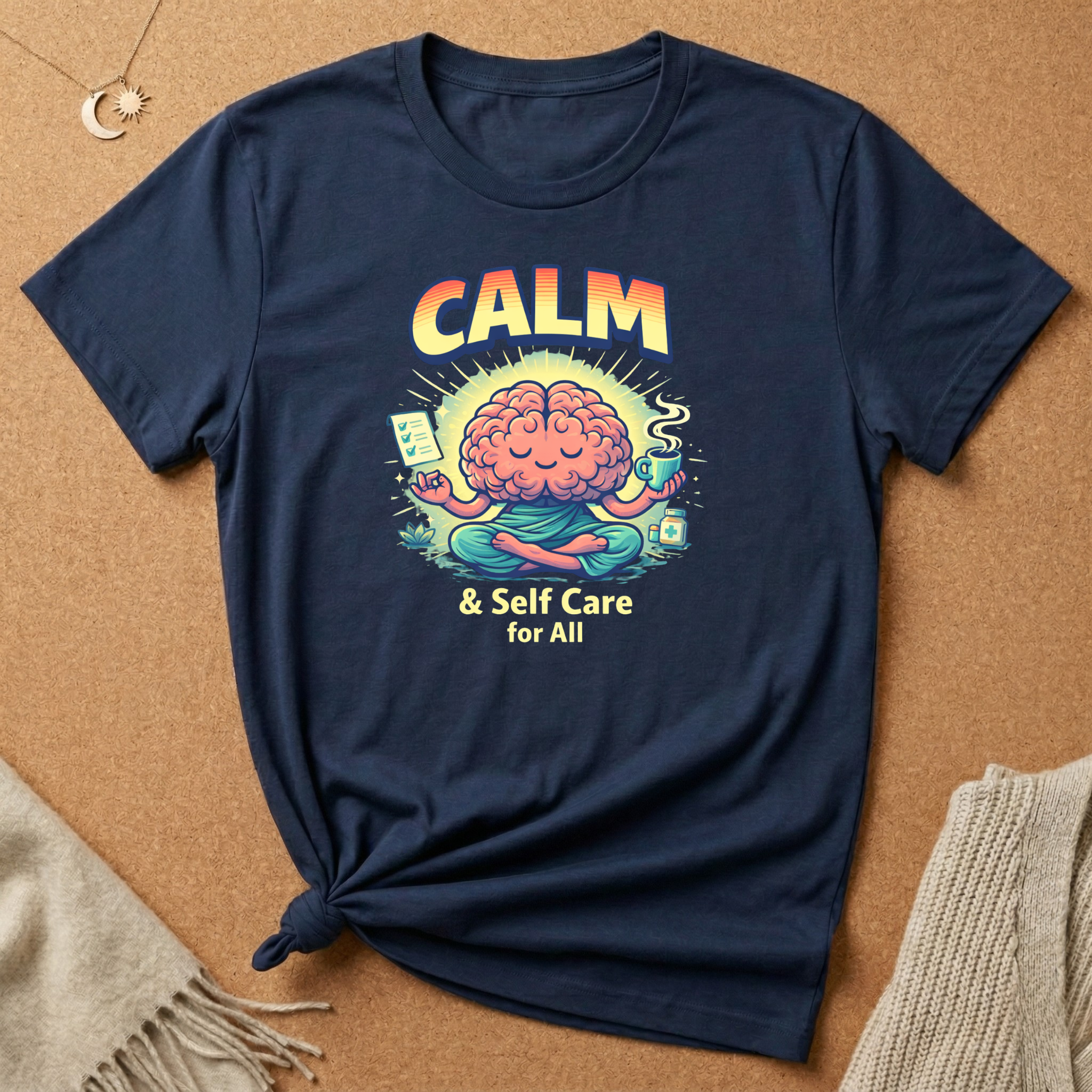 Calm and Self Care Tee