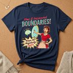 Boundaries Keep Negativity Out Vintage Ad Tee