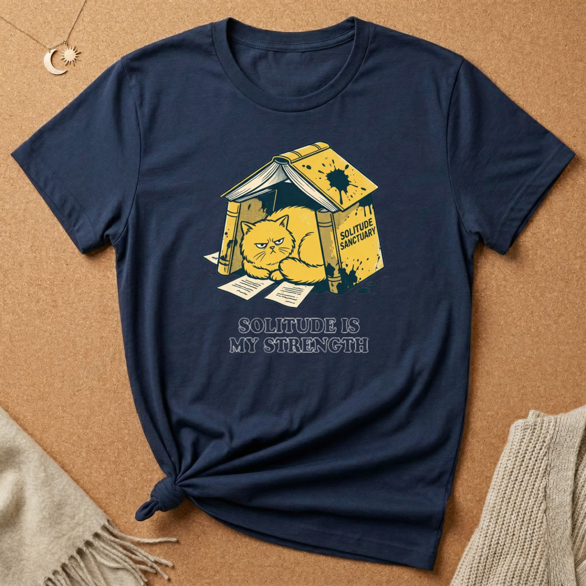 Solitude Cat Tee