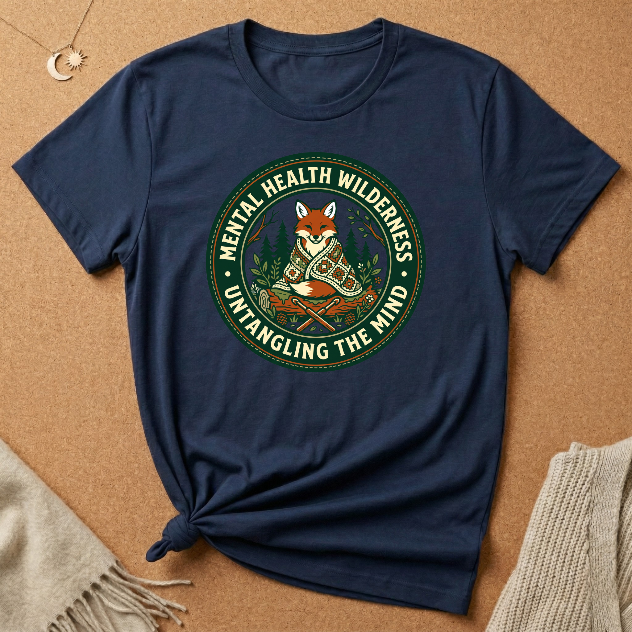 Cozy Crochet Fox Tee