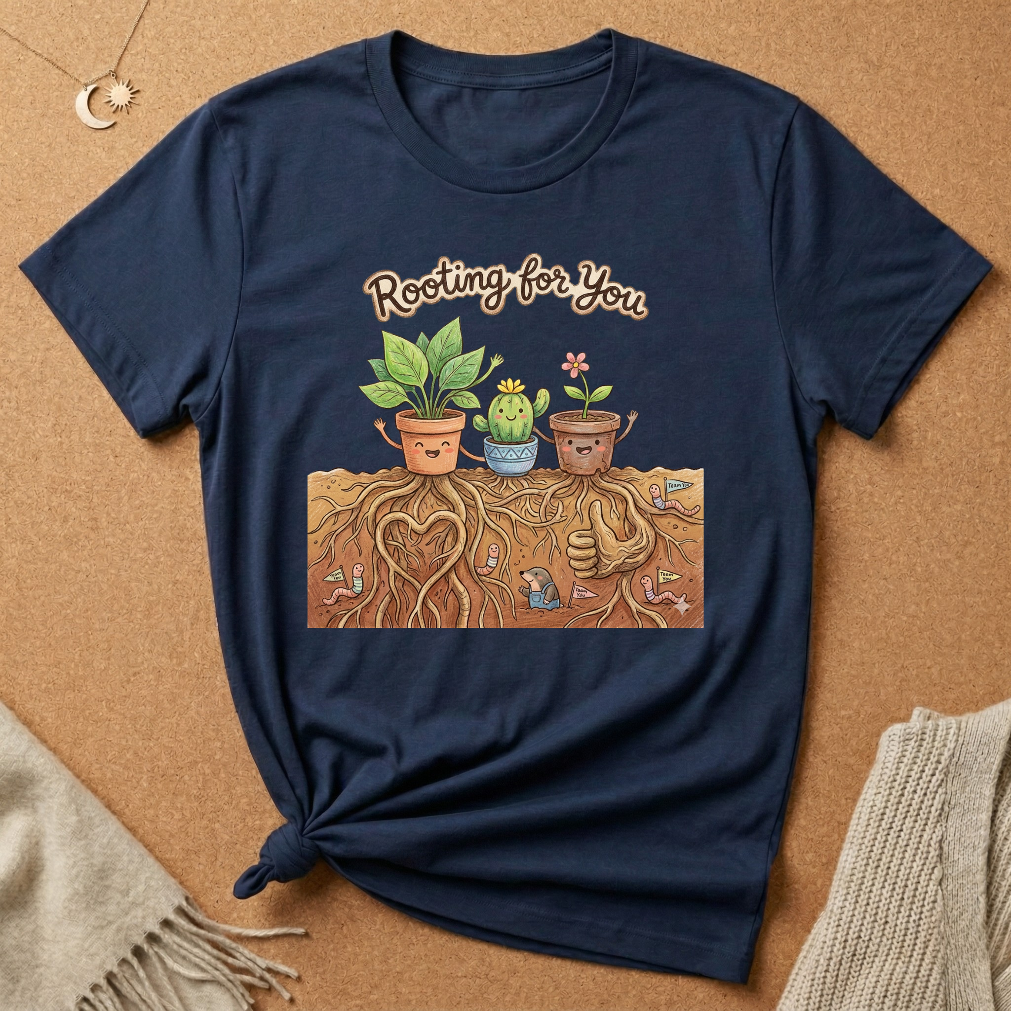 Rooting for You Plant Tee