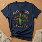 Resilient and Rooted with cactus Tee