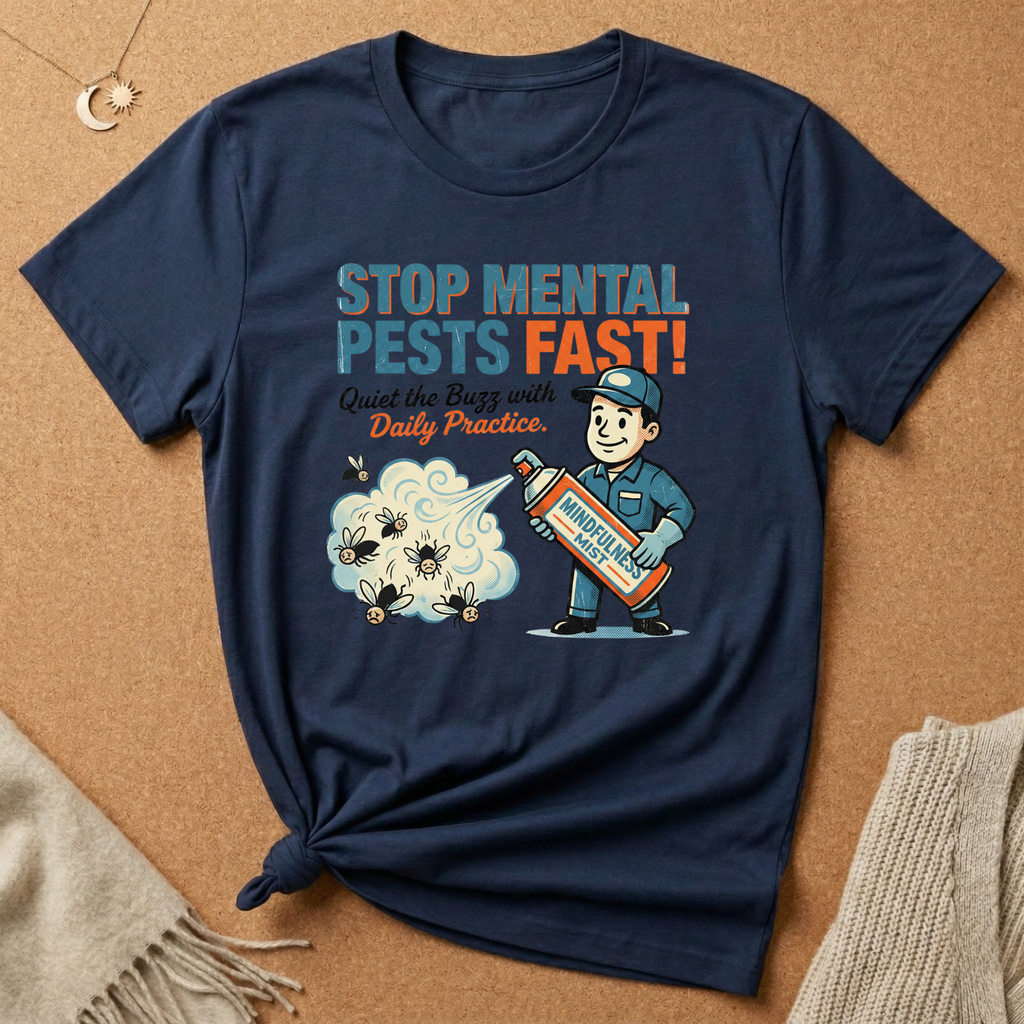 Mental Pests? Choose Mindful Mist! Vintage Ad Tee