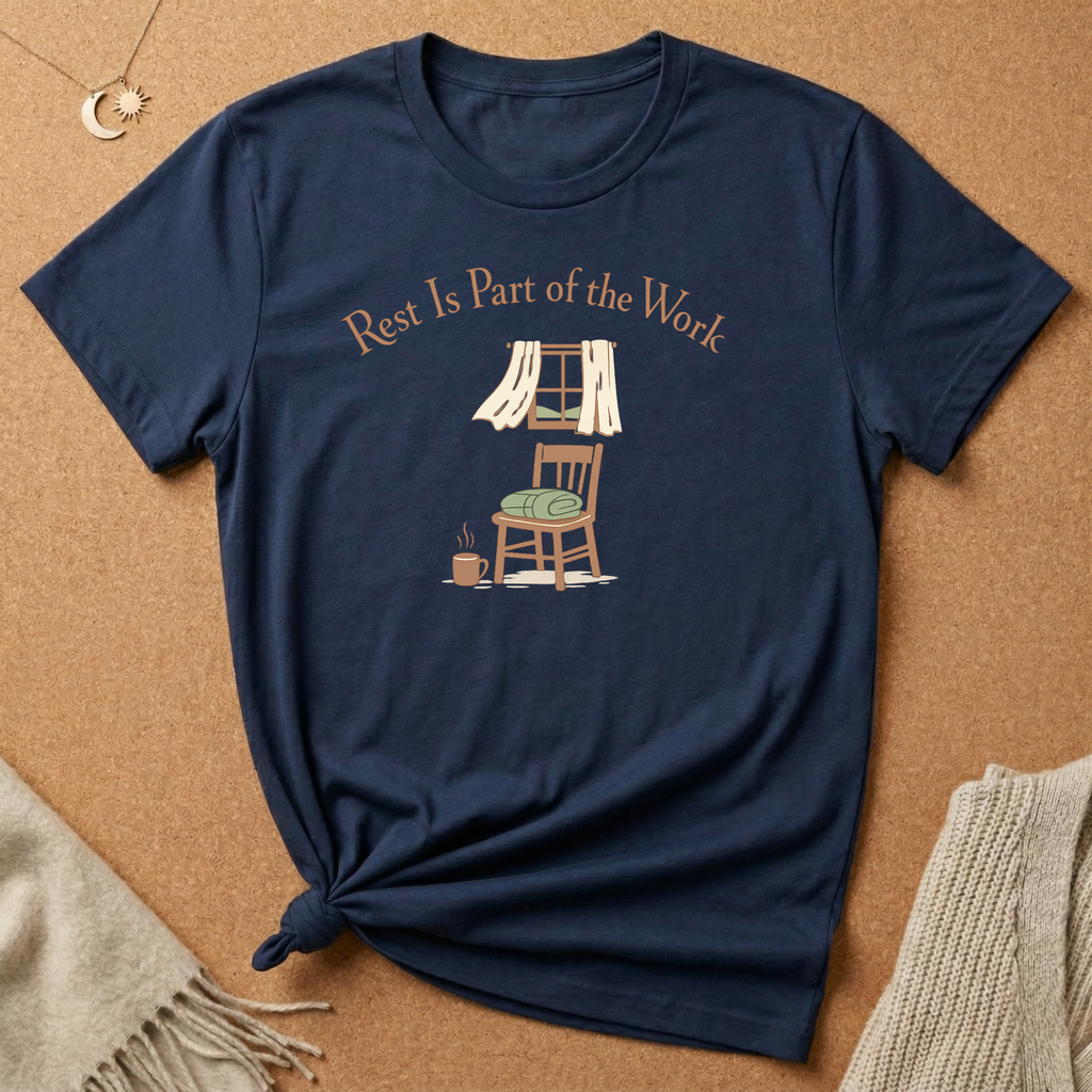 Rest is Part of the Work Cottagecore Tee