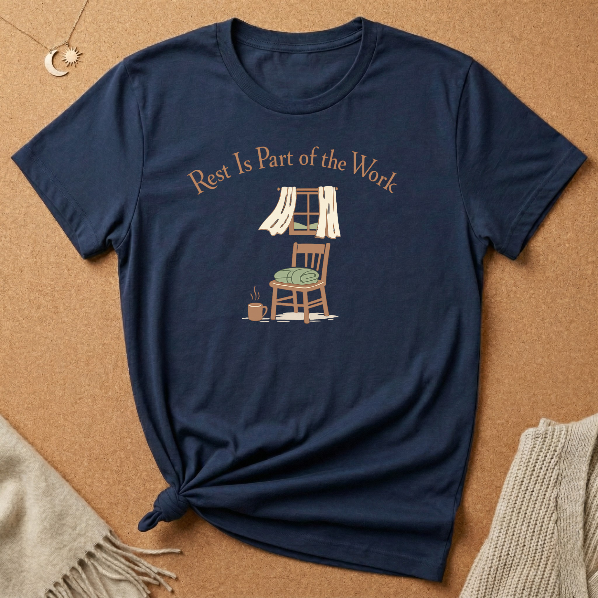 Rest is Part of the Work Cottagecore Tee