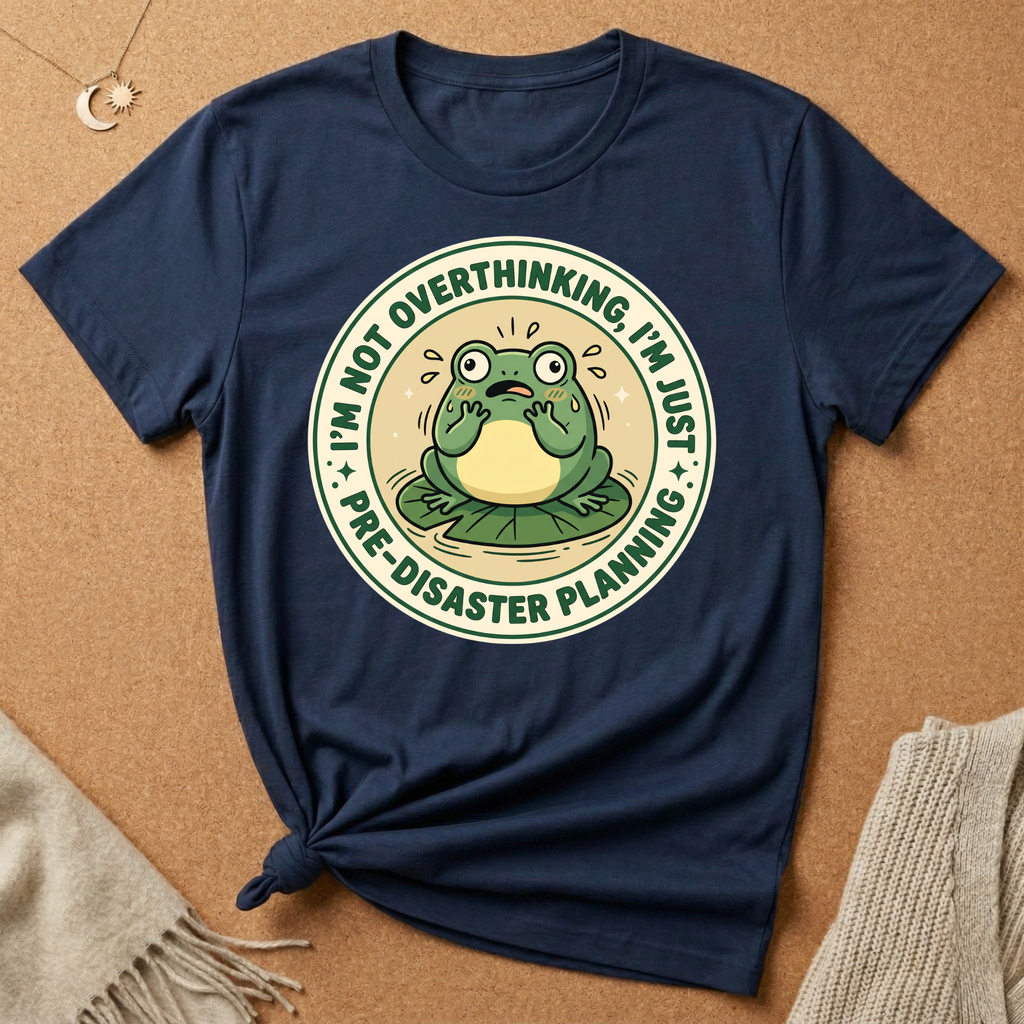 Not Overthinking Frog Tee