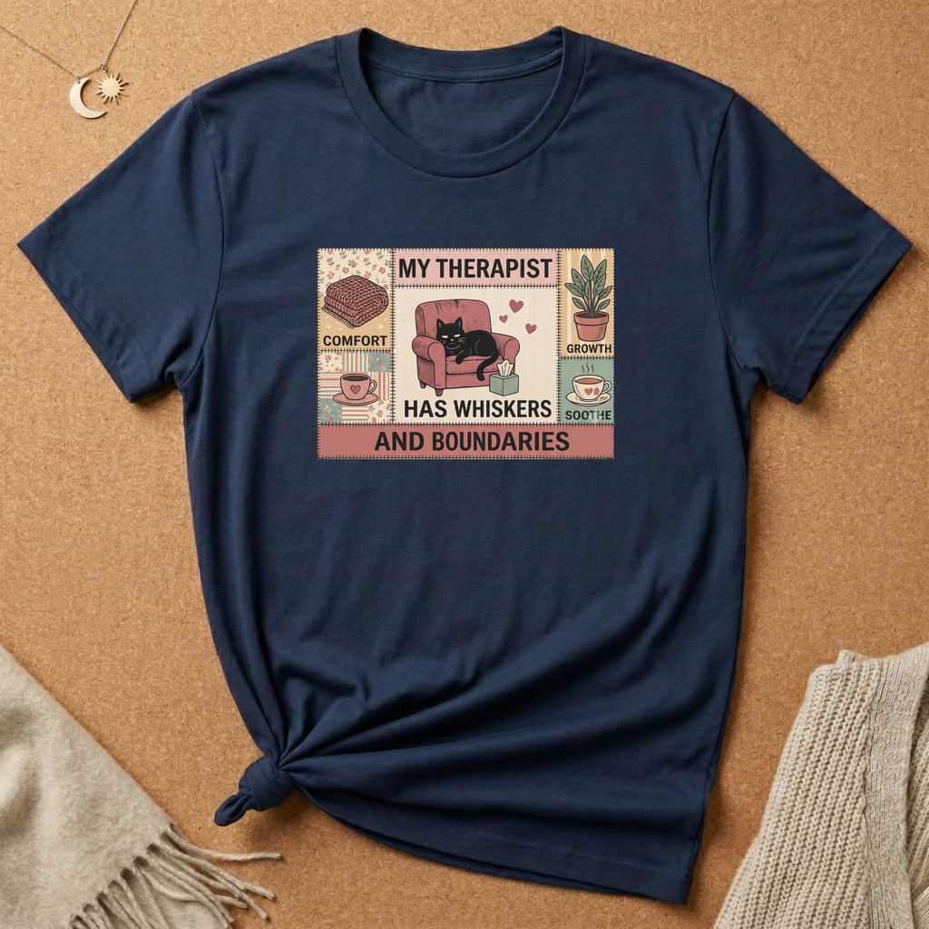 Cat Therapist Comfort Tee
