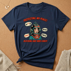 Protecting My Peace Retro Helmet Tee