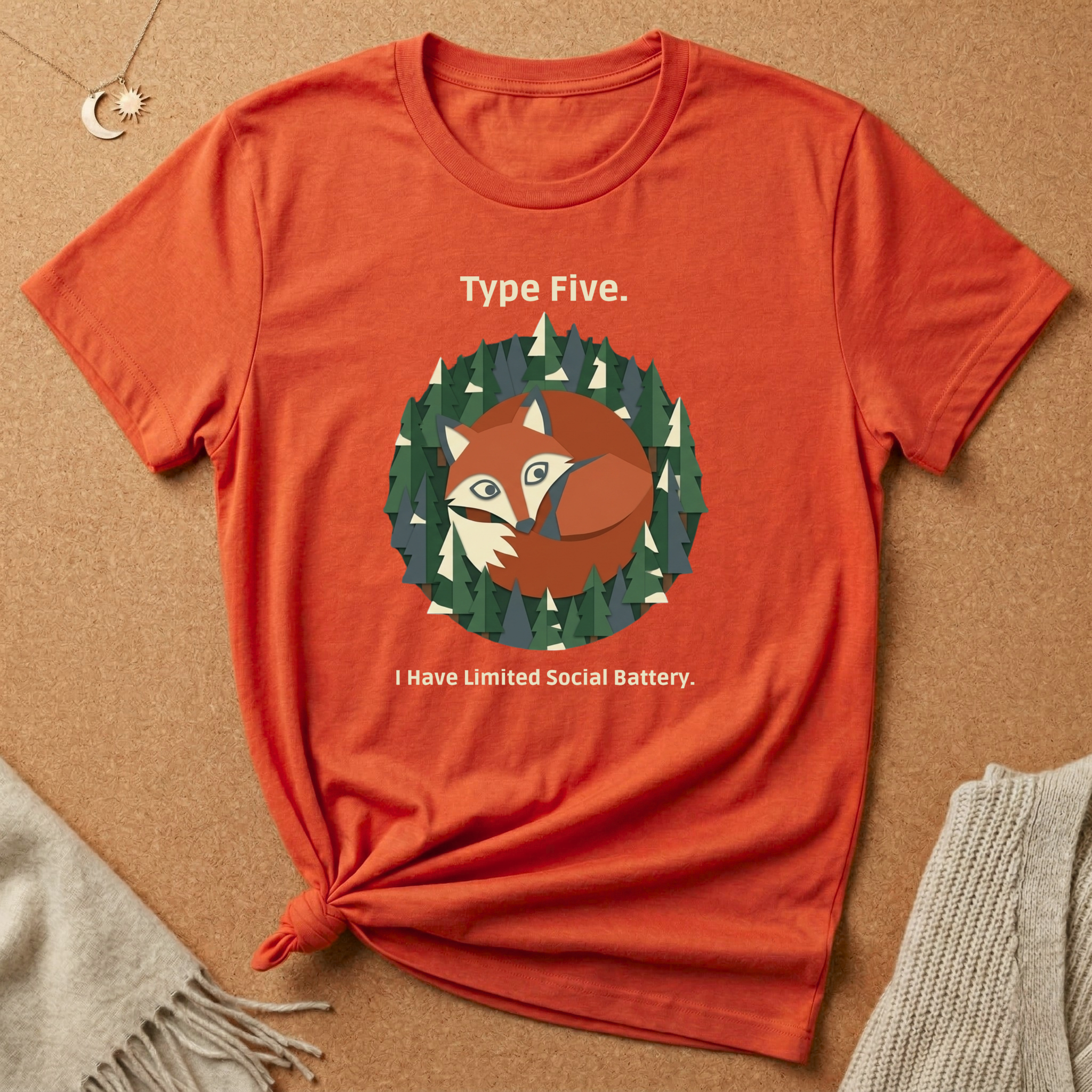 Type Five. I Have Limited Social Battery Tee
