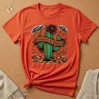 Resilient and Rooted with cactus Tee