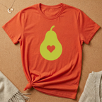 Simple Pear with Heart Tee
