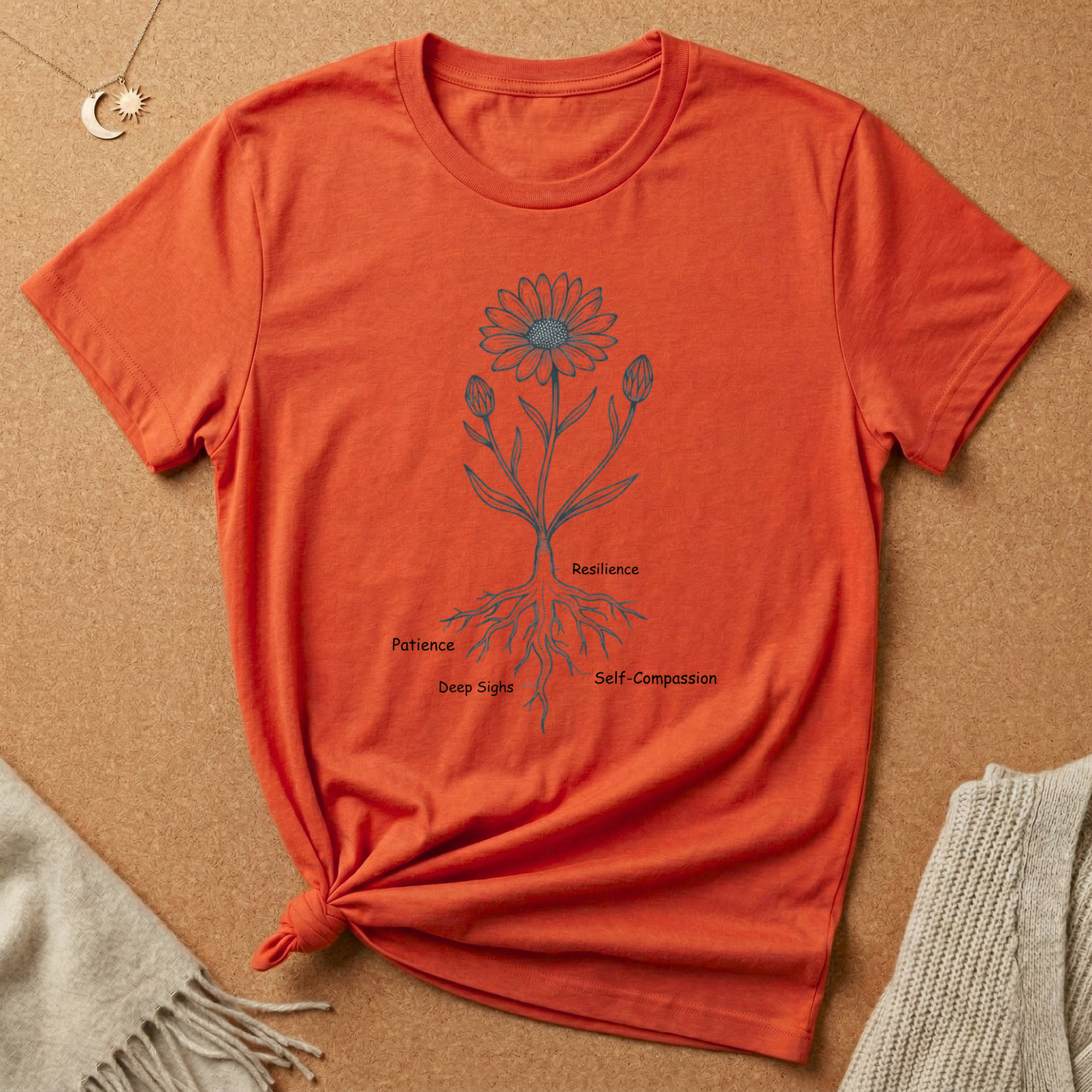 Growth with Roots Tee