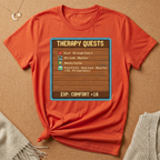 Old School Game Therapy Quests Tee