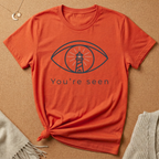 You're Seen Eye with Lighthouse Enneagram Four Core Want Tee