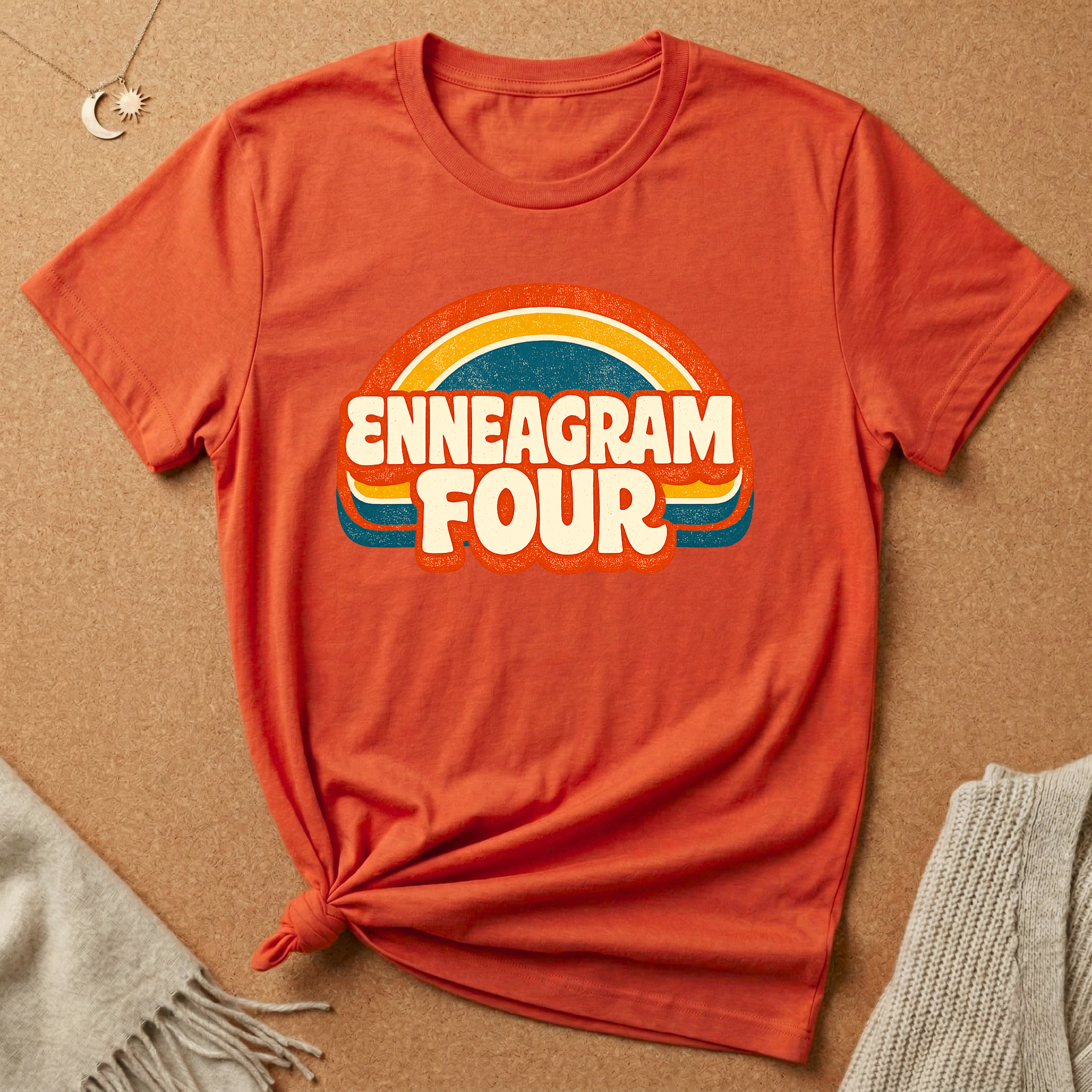 Enneagram 4 Groovy Tee