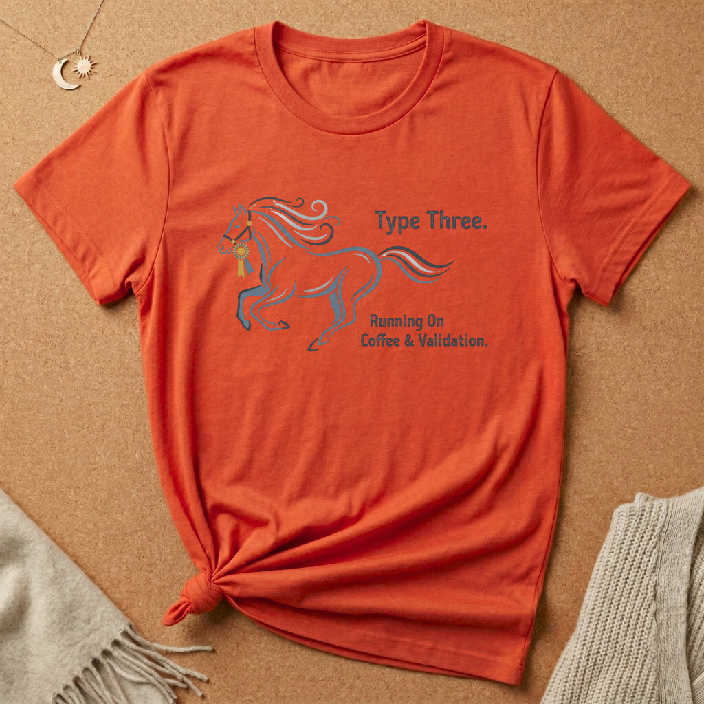 Type Three. Running On Coffee and Validation Tee
