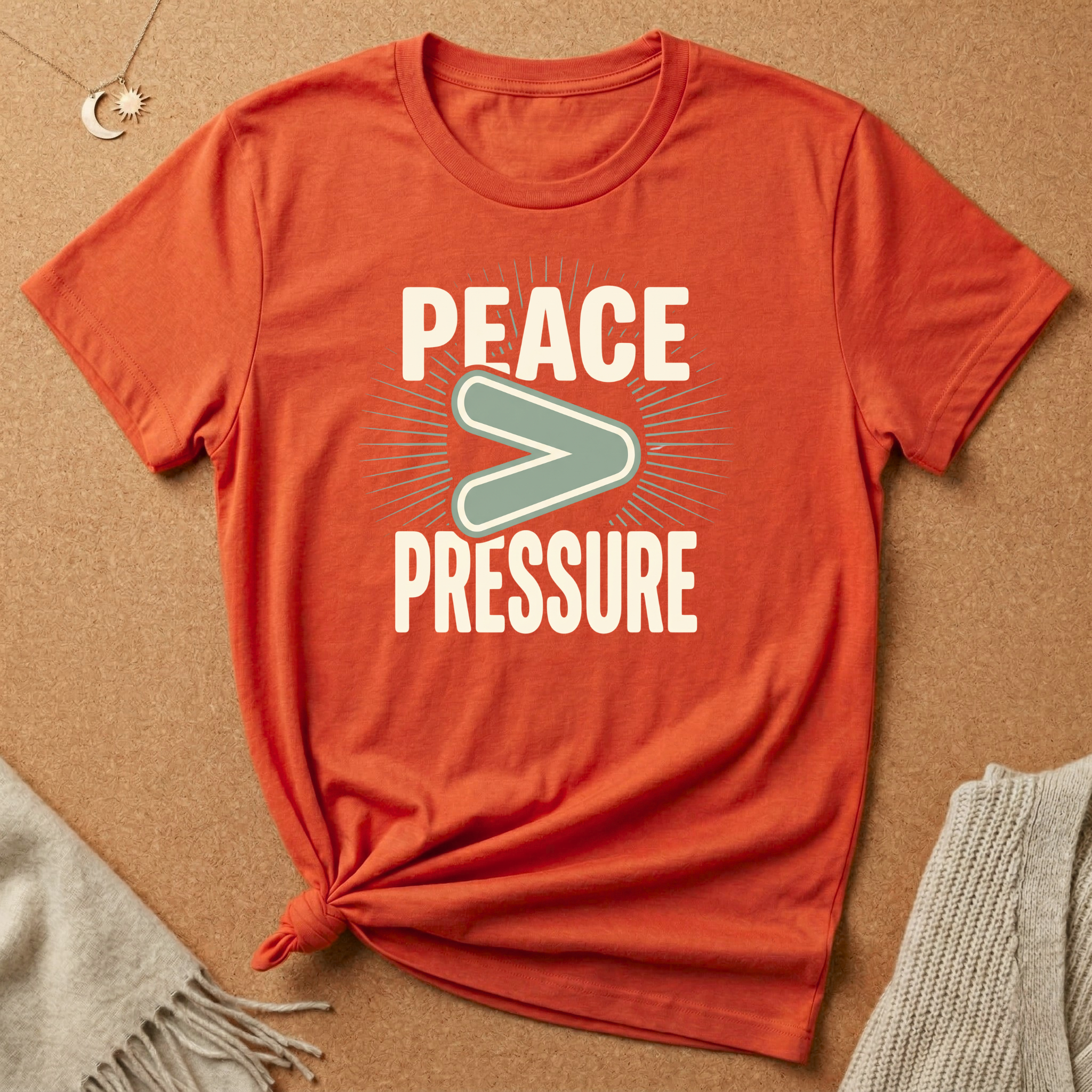 Peace Is Greater Than Pressure Tee