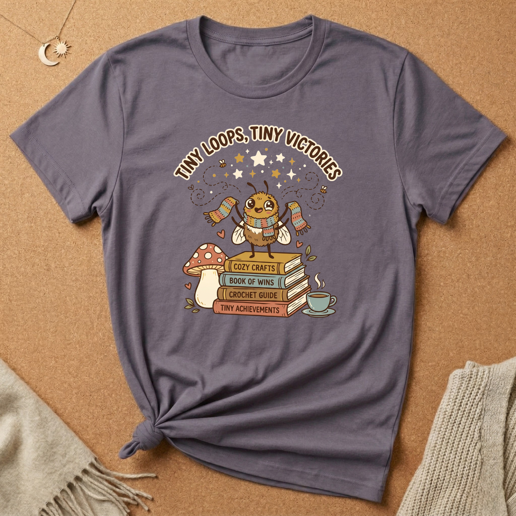 Tiny Loops, Tiny Victories Crocheting Fly Tee