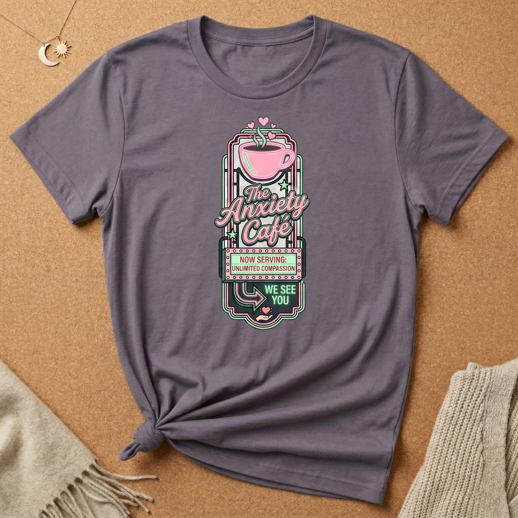 Compassion Anxiety Cafe Tee