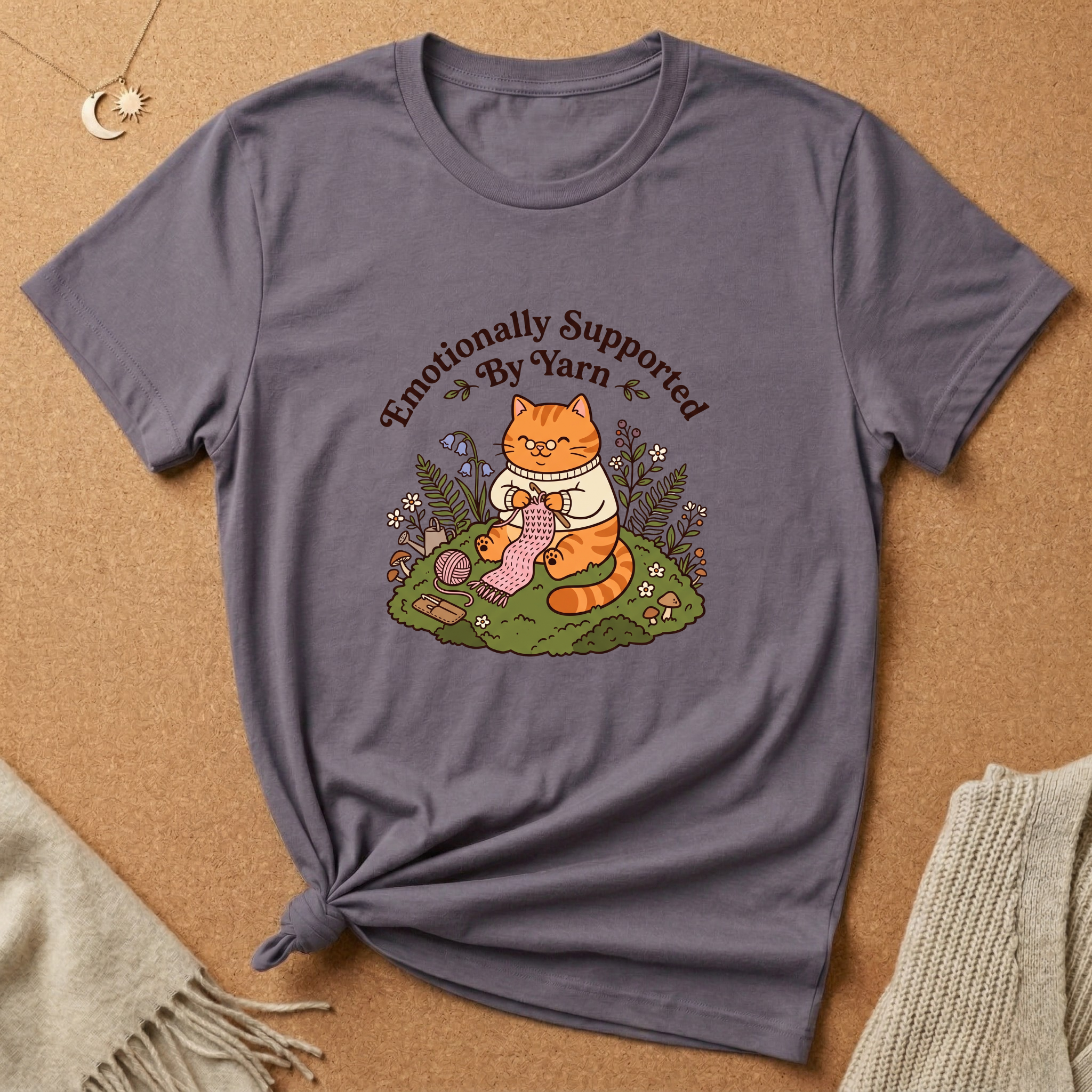 Supported by Yarn Cat Tee