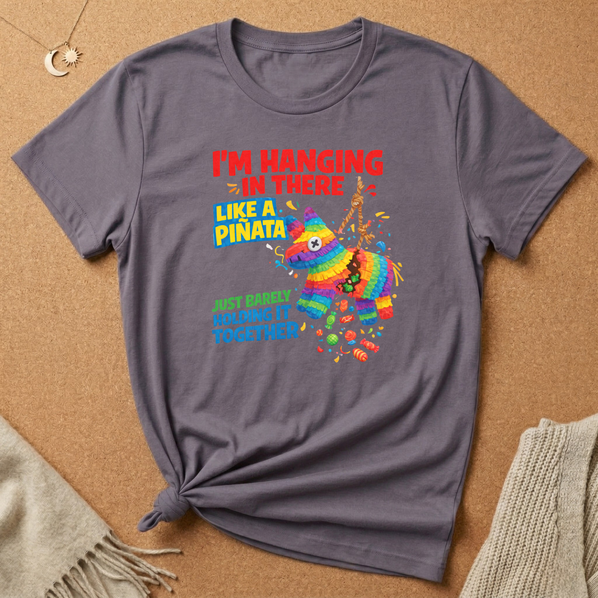 Hang In There Pinata Tee