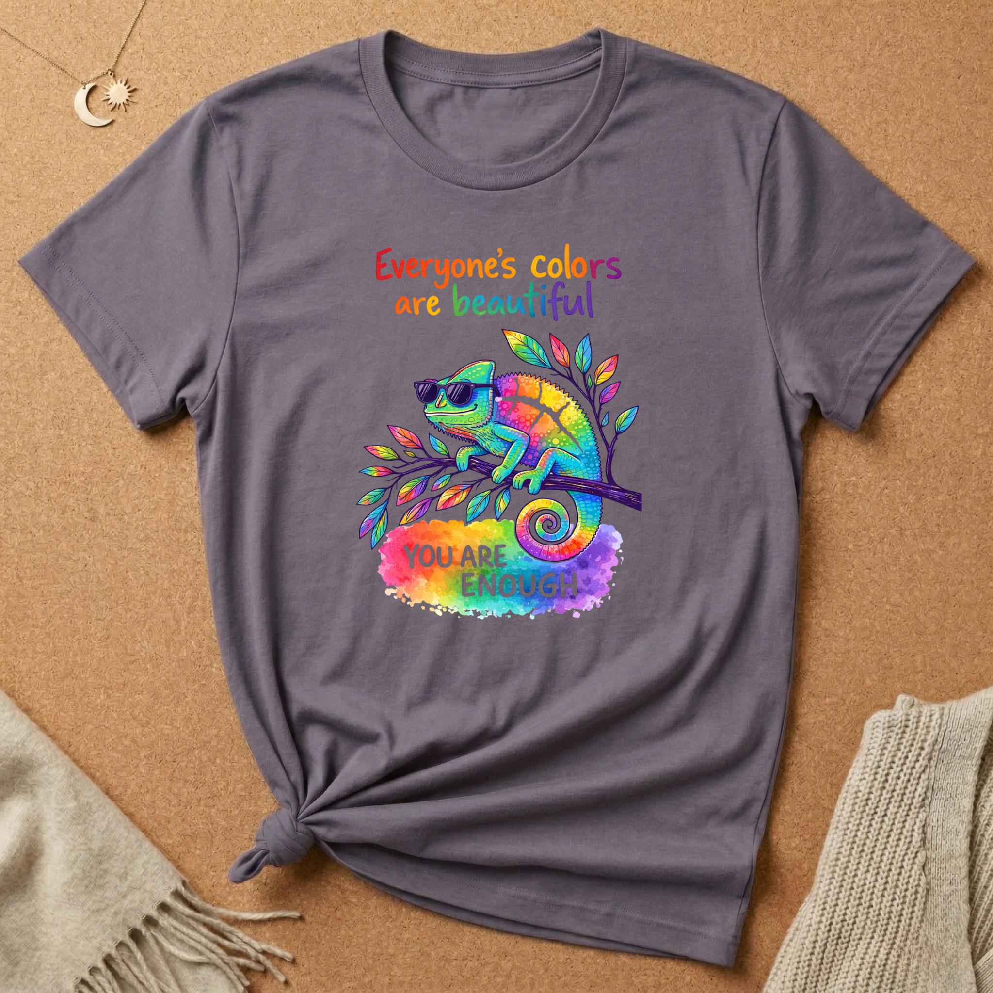 Everyone's Colors Chameleon Tee