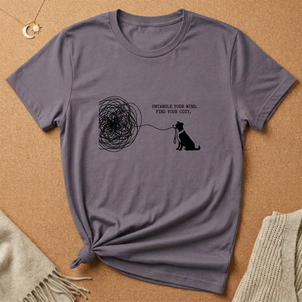 Untangle Your Mind with Dog Tee