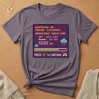 Dungeon of Dread Cleared: Morning Routine Game Tee